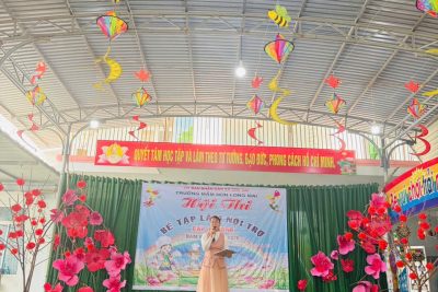 HỘI THI “BÉ TẬP LÀM NỘI TRỢ” TẠI TRƯỜNG MẦM NON LONG MAI