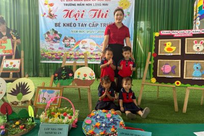 HỘI THI “BÉ KHÉO TAY” CẤP TRƯỜNG, NĂM HỌC 2025-2026